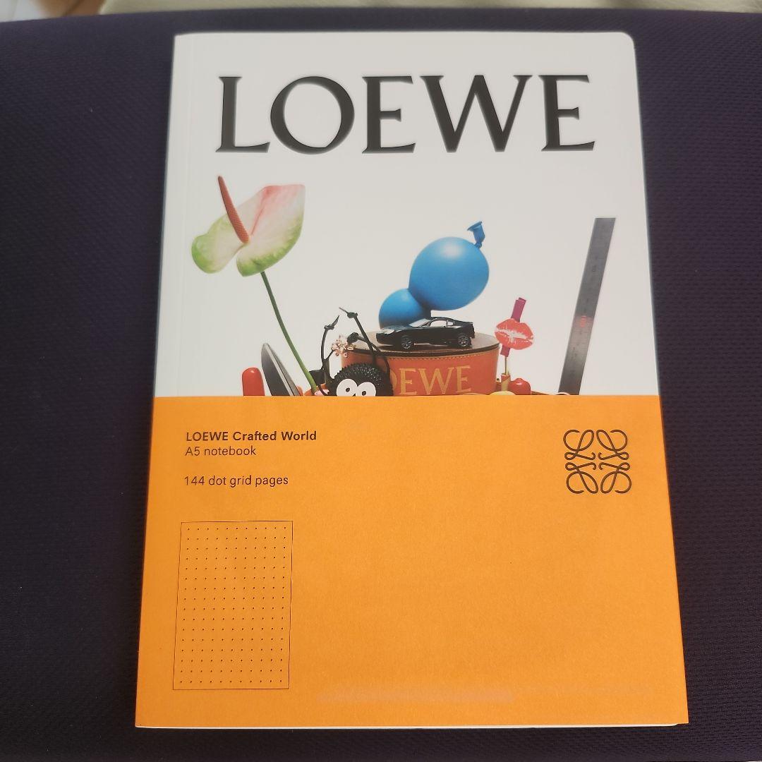 LOEWE クラフテッド・ワールド展限定 ノートブック A5 144ページ