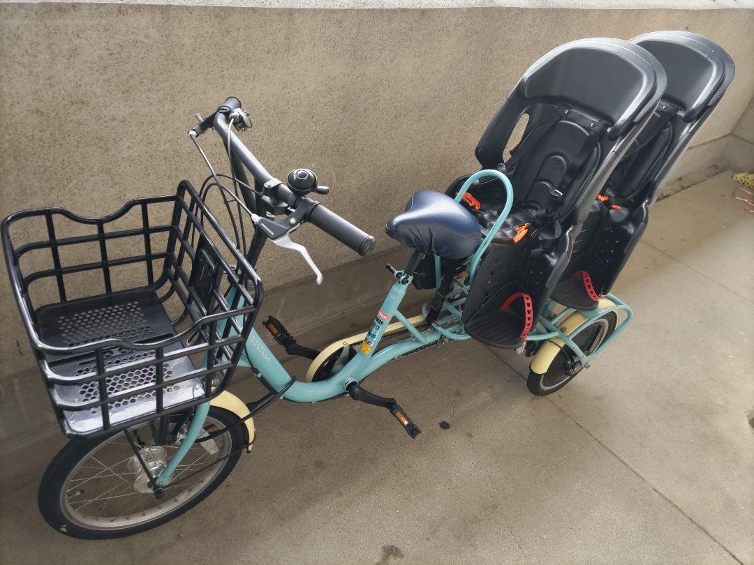 ふたごじてんしゃ 非電動モデル （子供乗せ自転車 非電動 引取り