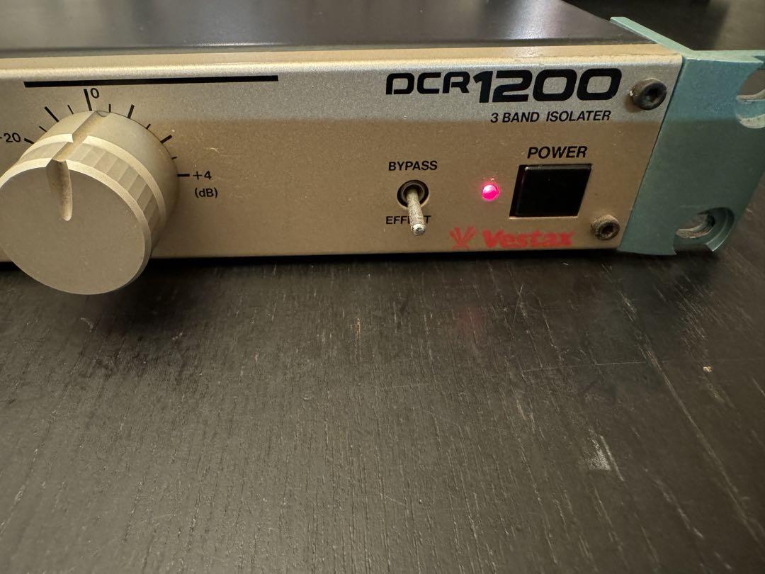 Vestax ベスタクス DCR1200 アイソレーター　動作確認済み Vestax ベスタクス DCR1200 アイソレーター 動作確認済み VESTAX