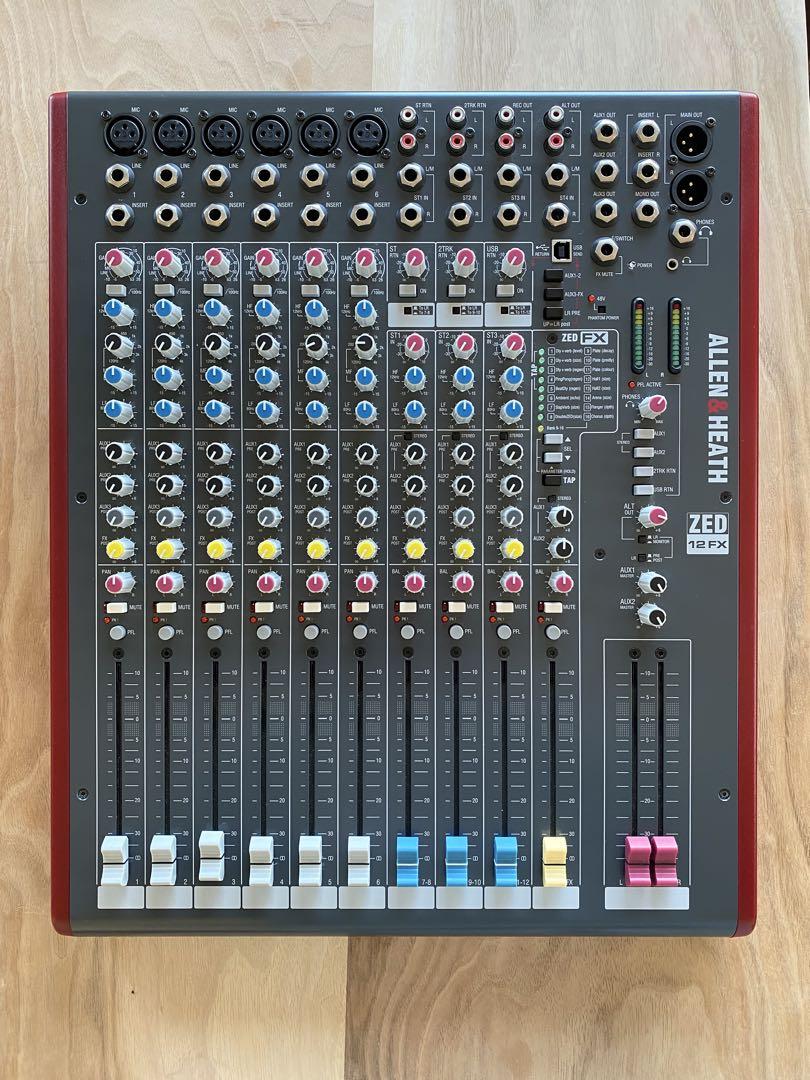 ジャンク ALLEN & HEATH ZED 12FX アナログミキサー