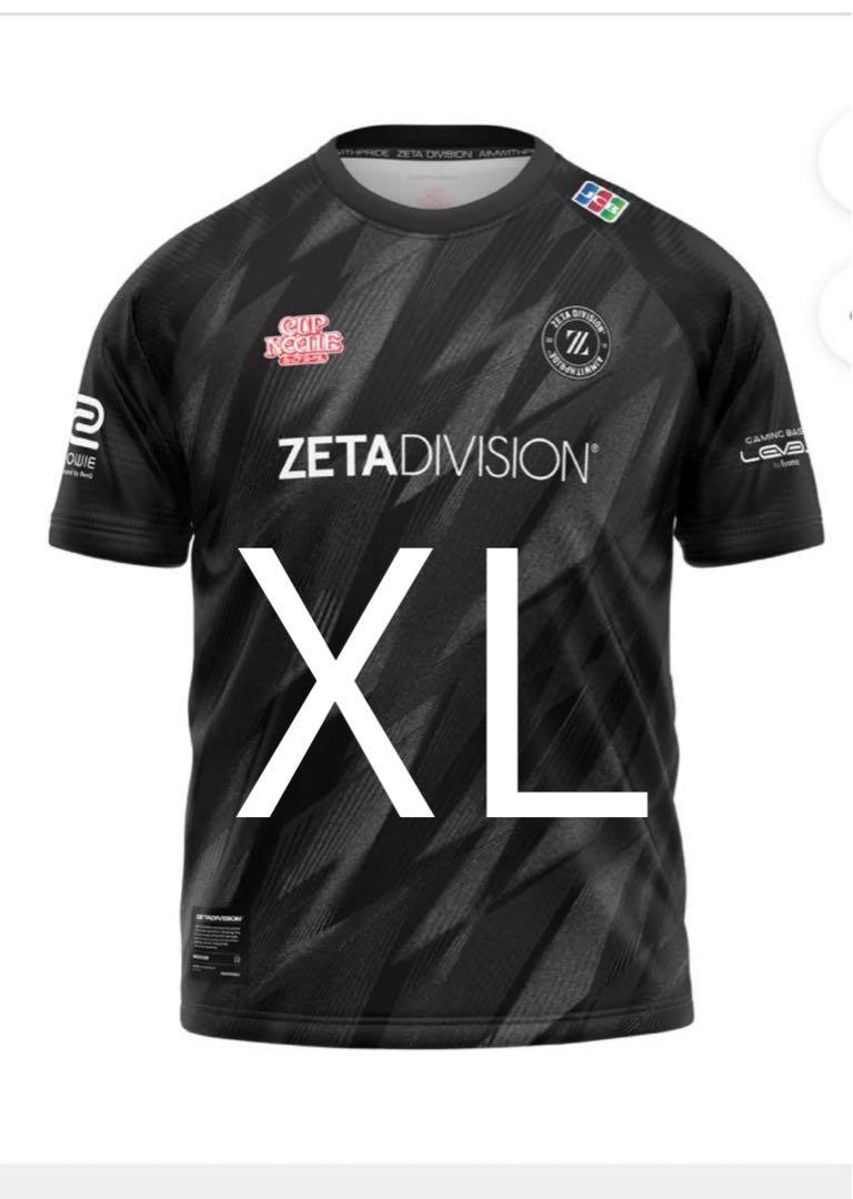 ZETA DIVISION 黒ユニフォーム(XL)（2022 AUTHENTIC JERSEY