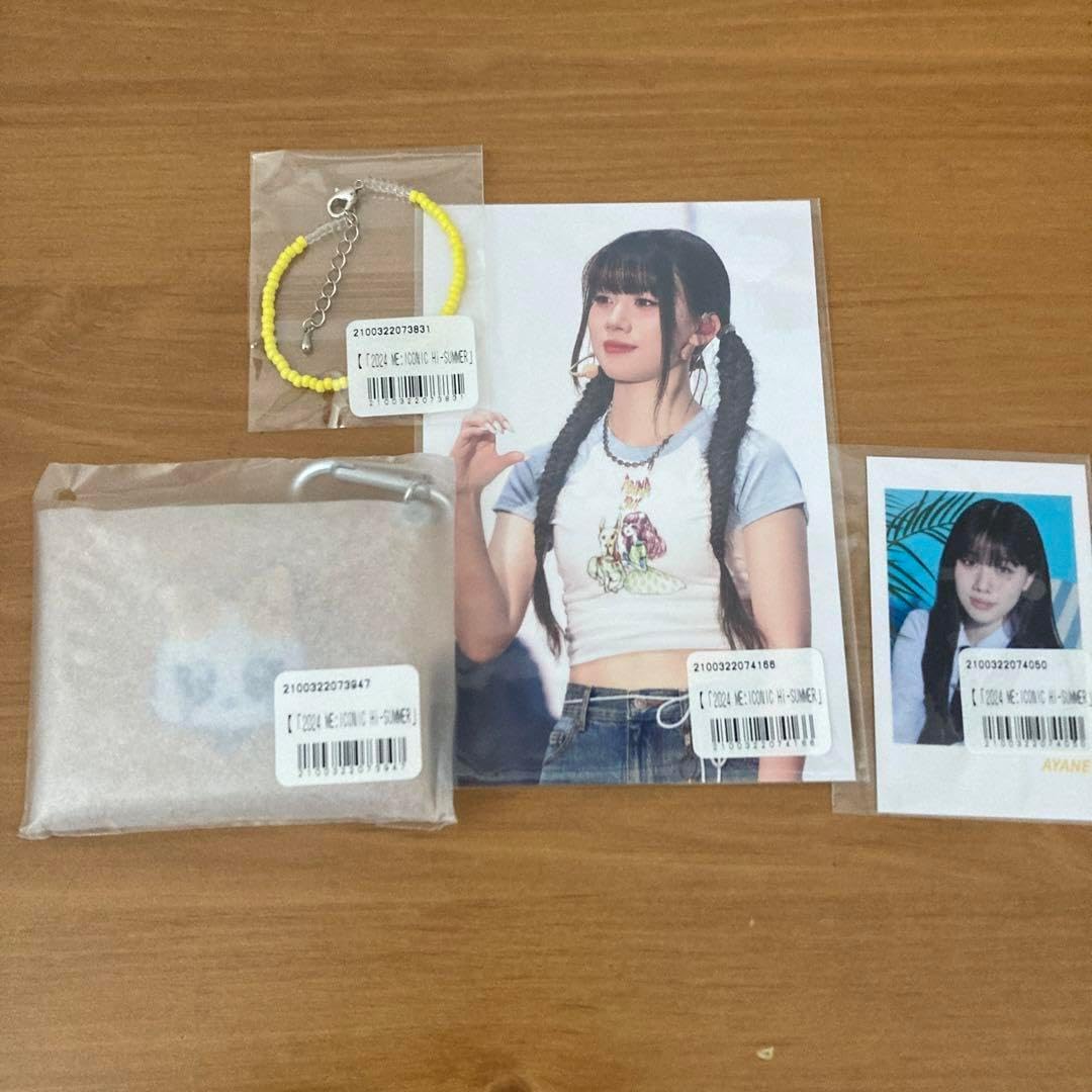 お*な様 高見文寧　オンラインくじ　ME:ICONIC HI-SUMMER まと ME:I 高見 文寧Hi-Summer オンラインくじ D賞 F賞セット