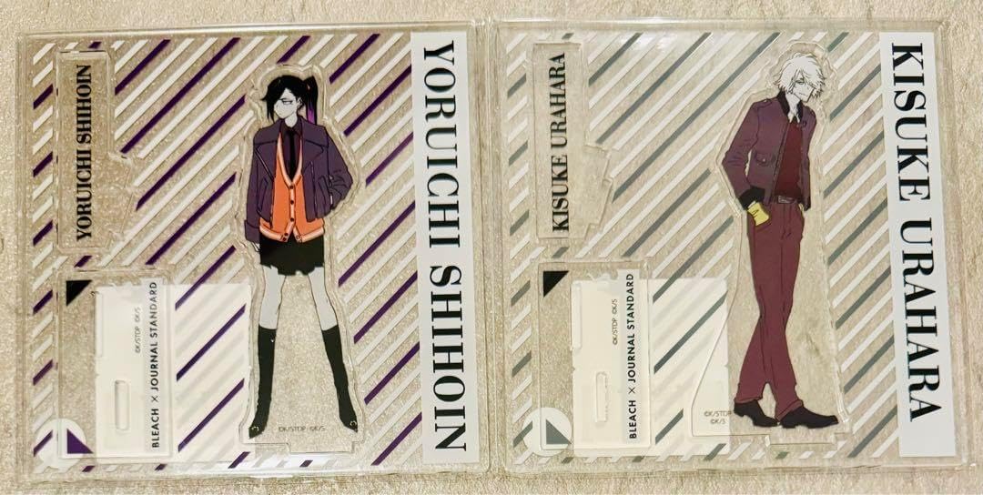 BLEACH 104STANDS アクスタ 浦原喜助 四楓院夜一 B L E A C H ジャーナルスタンダード アクリルスタンド 四楓院夜