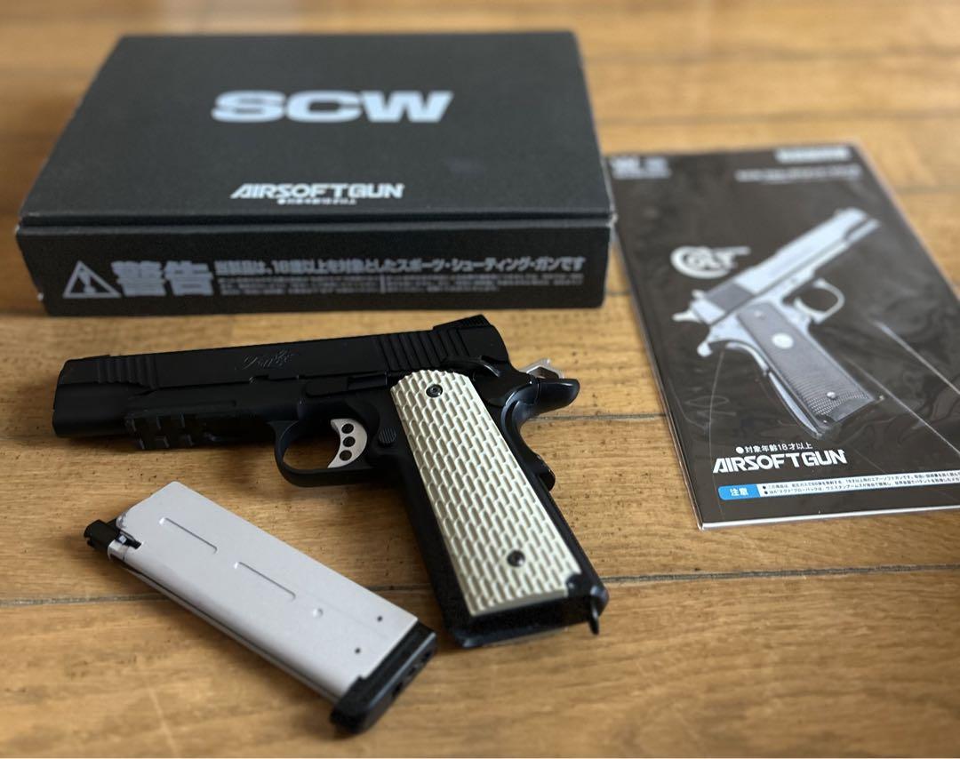 WA キンバーウォーリア 1911  /kimber コルトガバメント WA ガスガン ウォーリアーカスタム／ジョン・ウィックモデル