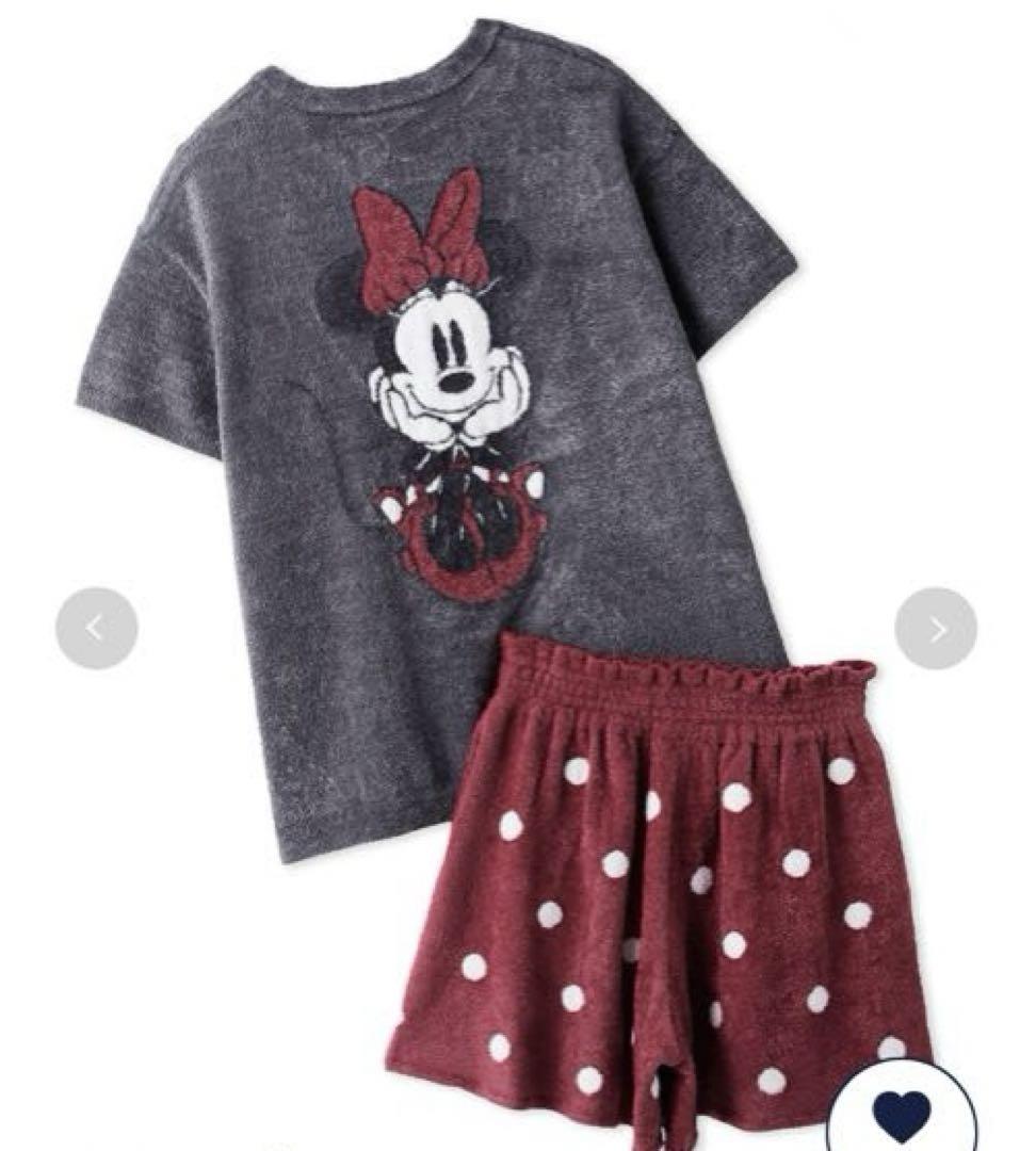 ジェラートピケ　Minnie/ジャガードプルオーバー&ショートパンツセット ジェラートピケMinnie/ジャガードプルオーバー&ショートパンツセット