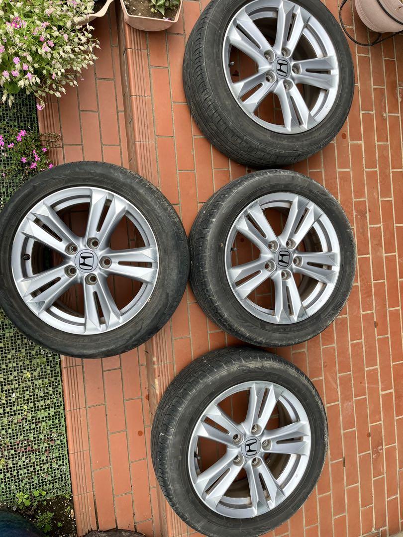 ZF1 CRZ CR-Z☆純正16インチ アルミホイール4本 タイヤ付き