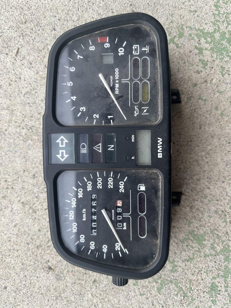 BMW K100RS メーター 04769 km（スピードメーター交換（BMW