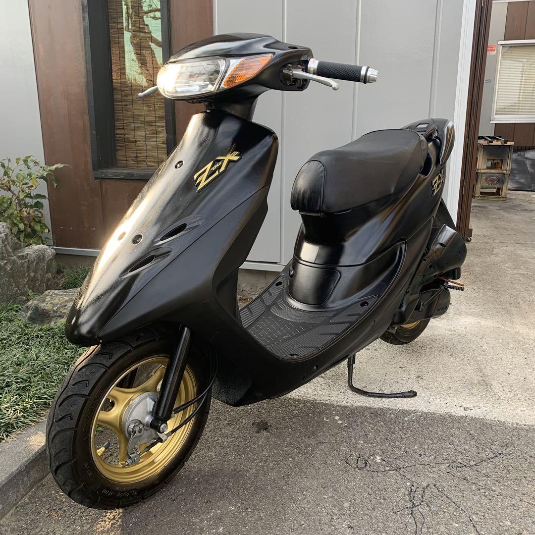 ホンダ ライブディオAF 34zx 黒 ブラック 実働車 原付（ホンダ