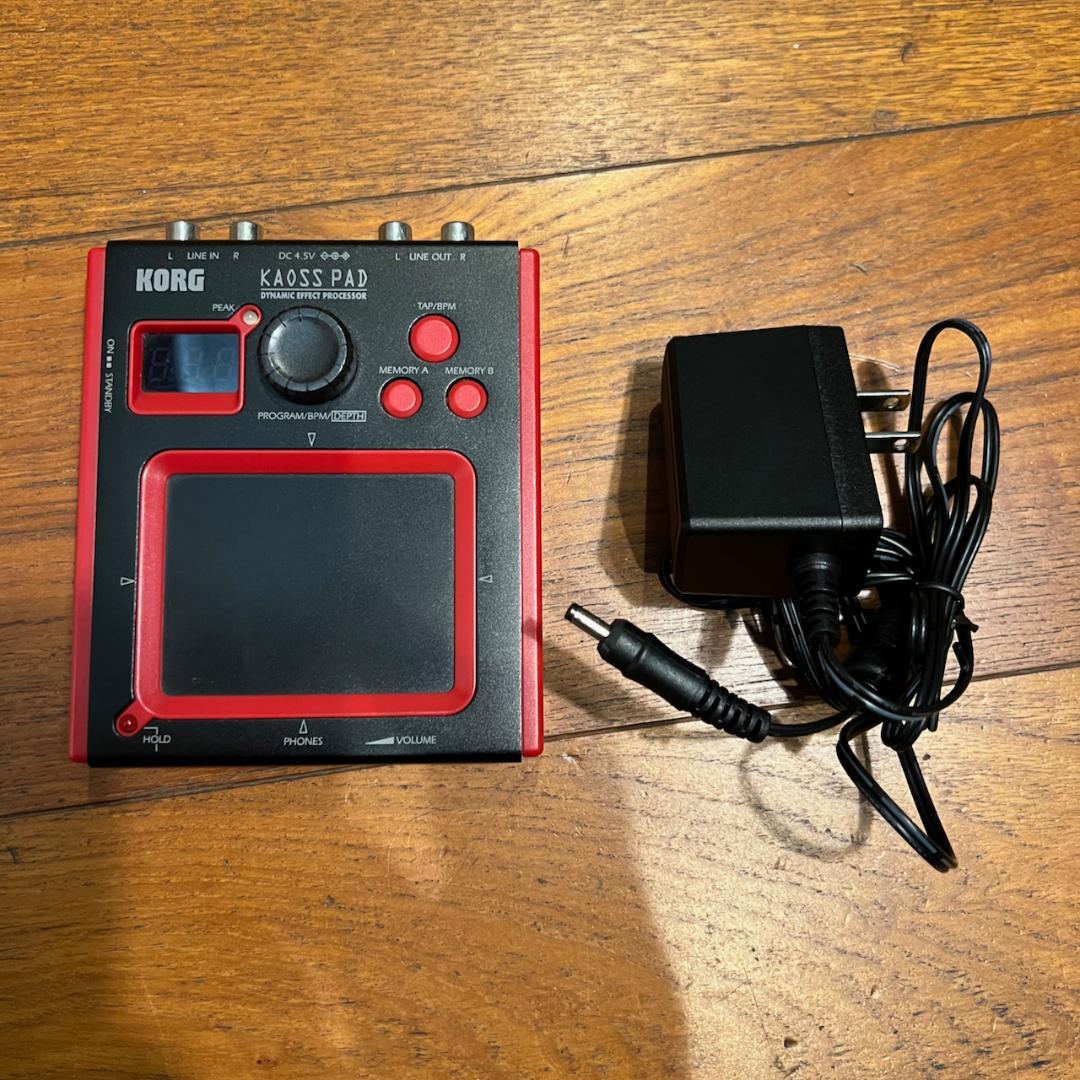 KORG KAOSS PAD mini-kp（生産終了品） 電源アダプター付き