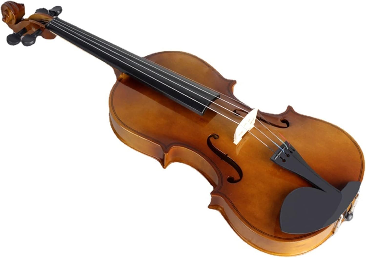 Basswoy Violin 4/4 3/4 1/2 1/4ケースと弓がある学生、初心者