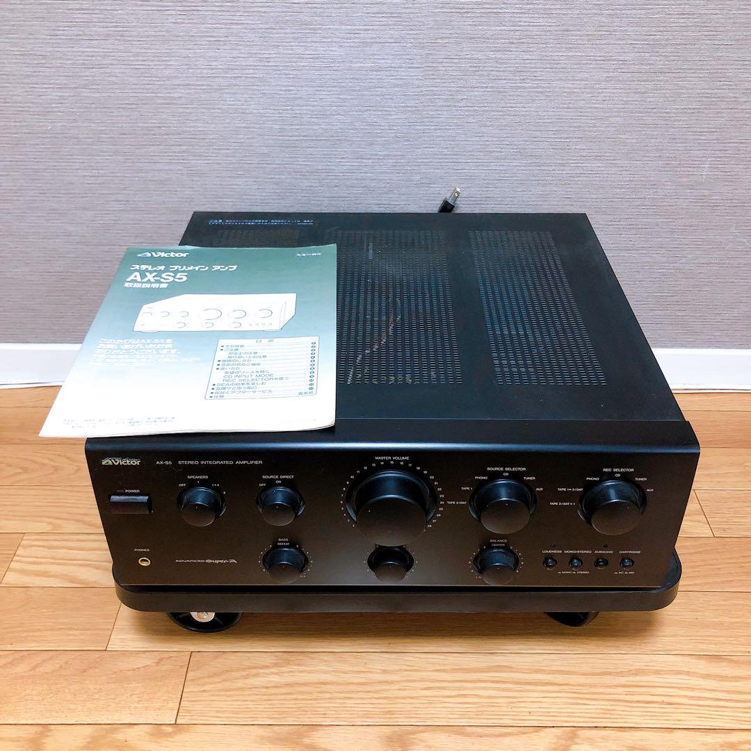 Victor - Victor ビクター A-X3 プリメインアンプ 動作品】Victor A-X3 ステレオインテグレーテッドアンプ Victor