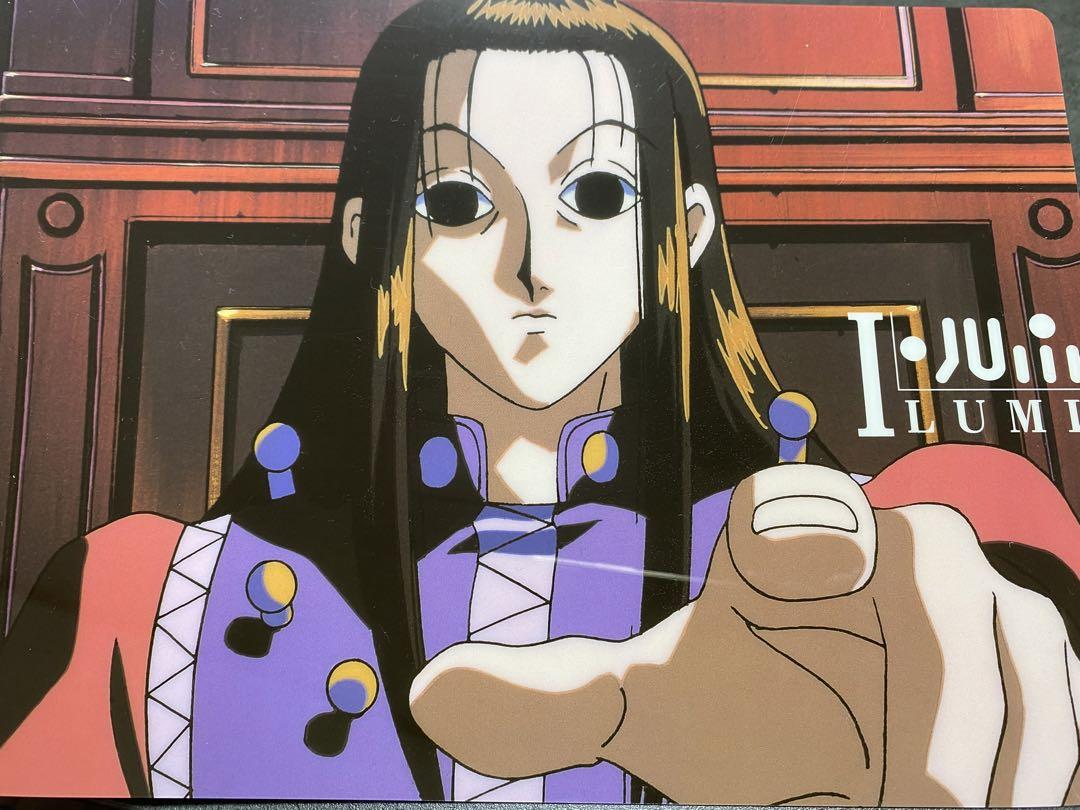 HUNTER×HUNTER 下敷き　イルミ HUNTER×HUNTER 下敷き イルミ イルミ＝ゾルディック