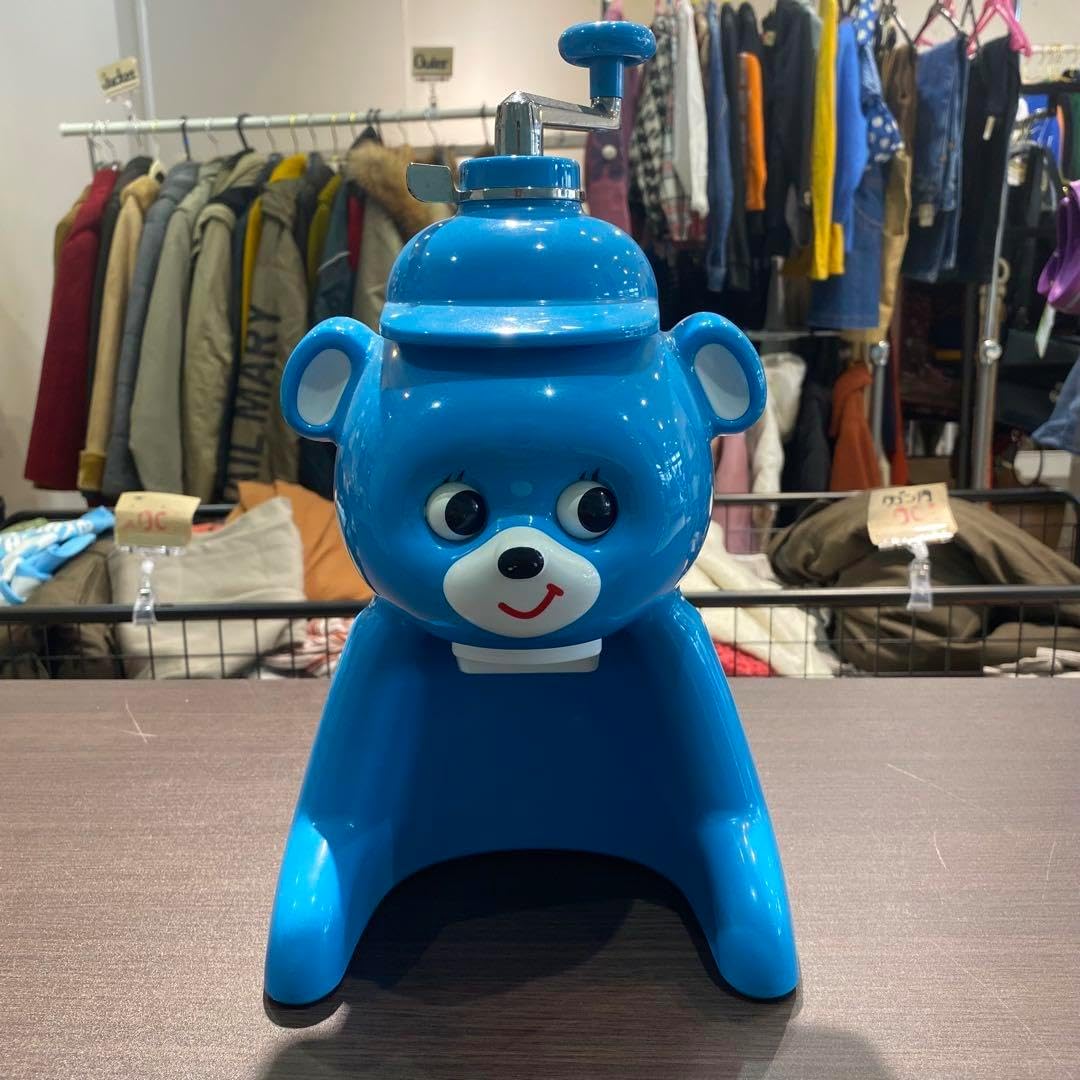 タイガー かき氷機 ABF-F100 未使用級 きょろちゃん かき氷機 ABF-F100 氷削り器 タイガー