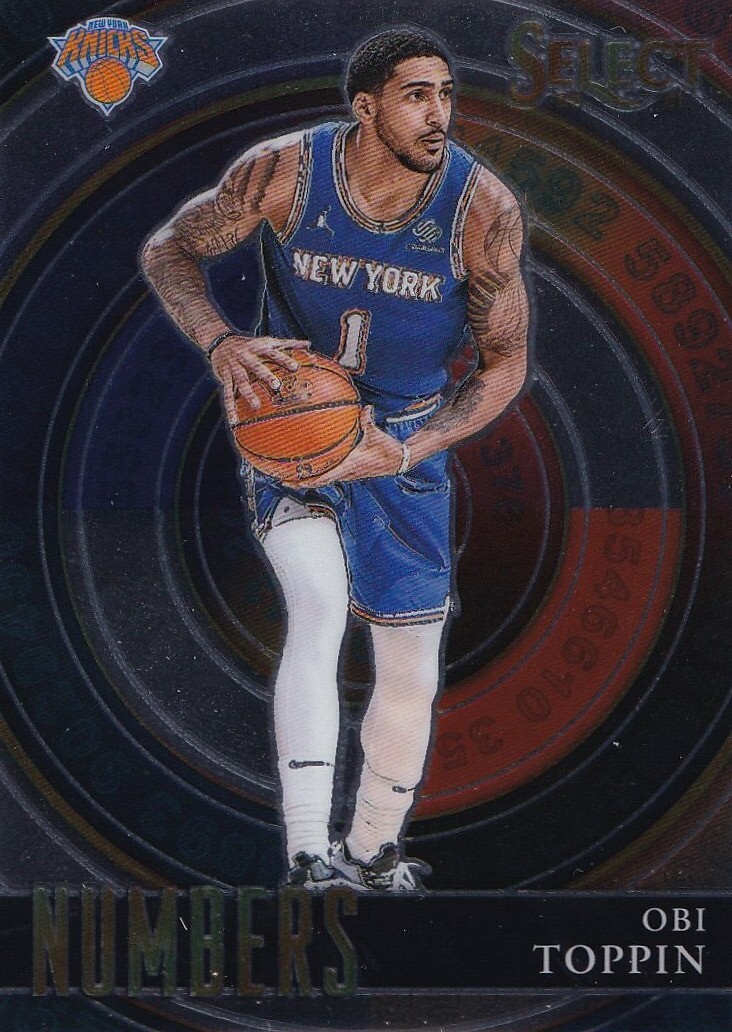 NBAカード OBI TOPPIN / TYSON BECK 4/99