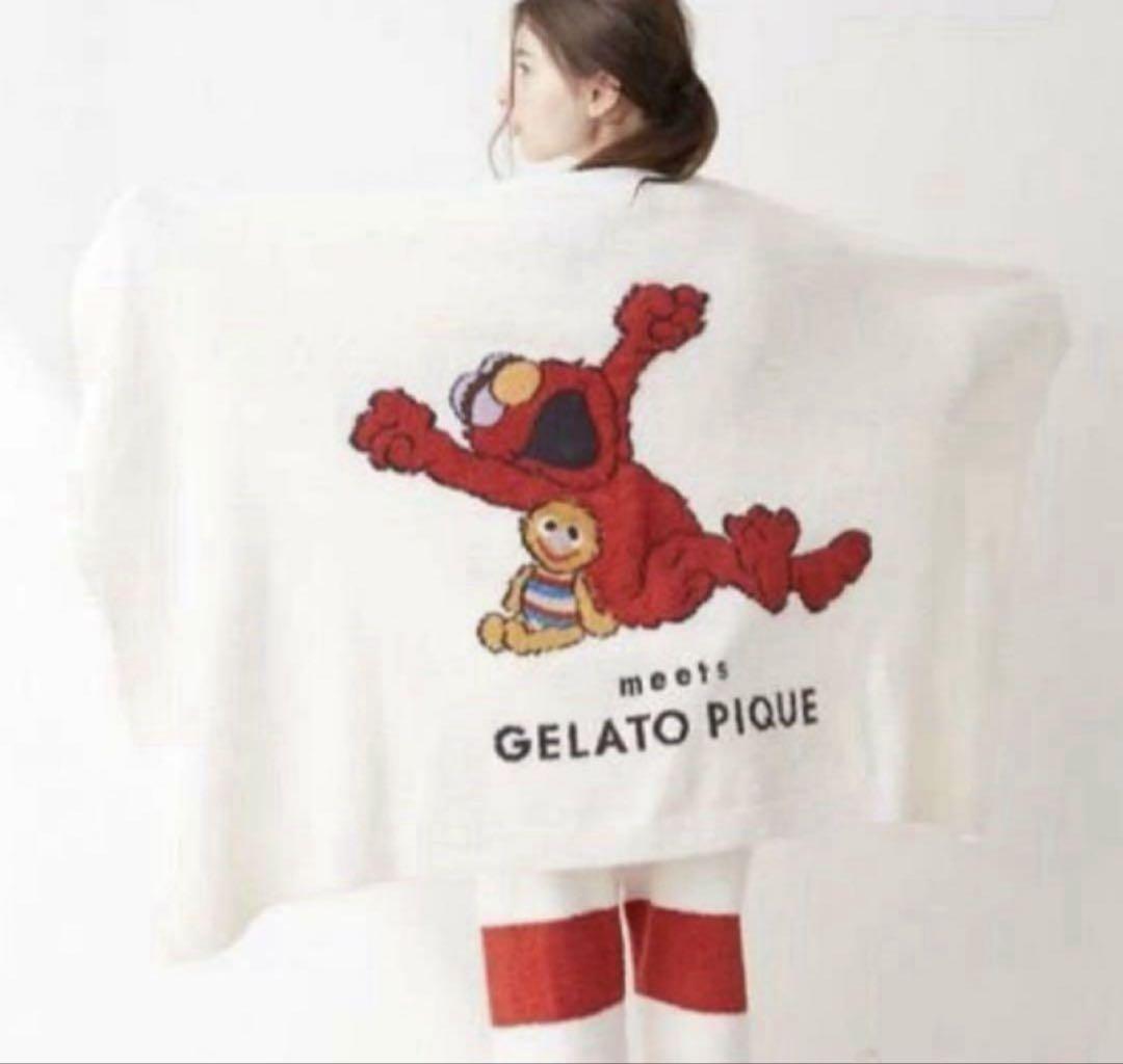 再入荷アイテム SESAME STREET】【UNISEX】ジャガードブランケット エルモ 布団・毛布