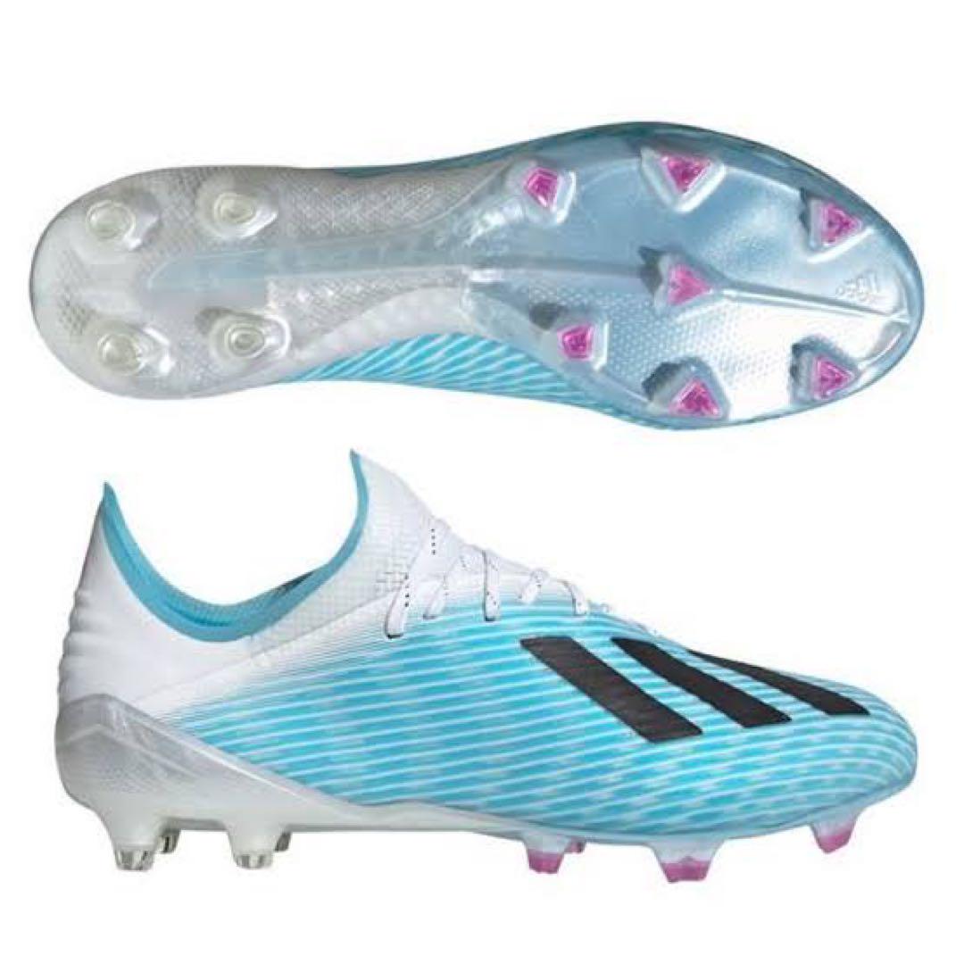 adidas X19.1 FG サッカーシューズ スパイク 青白（楽天市場