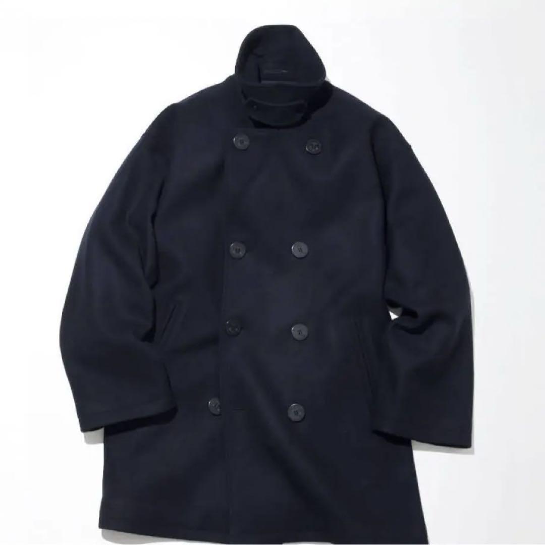 nautica オーバーサイズピーコート 長谷川昭雄 NAUTICA - nautica ah.h 長谷川昭雄 p coat xl 定価7万ですの