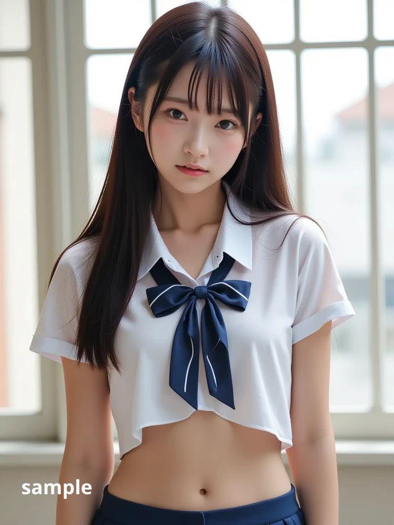 一点物】AI美女 ポスター AI グラビアアート アイドル A4 A0002
