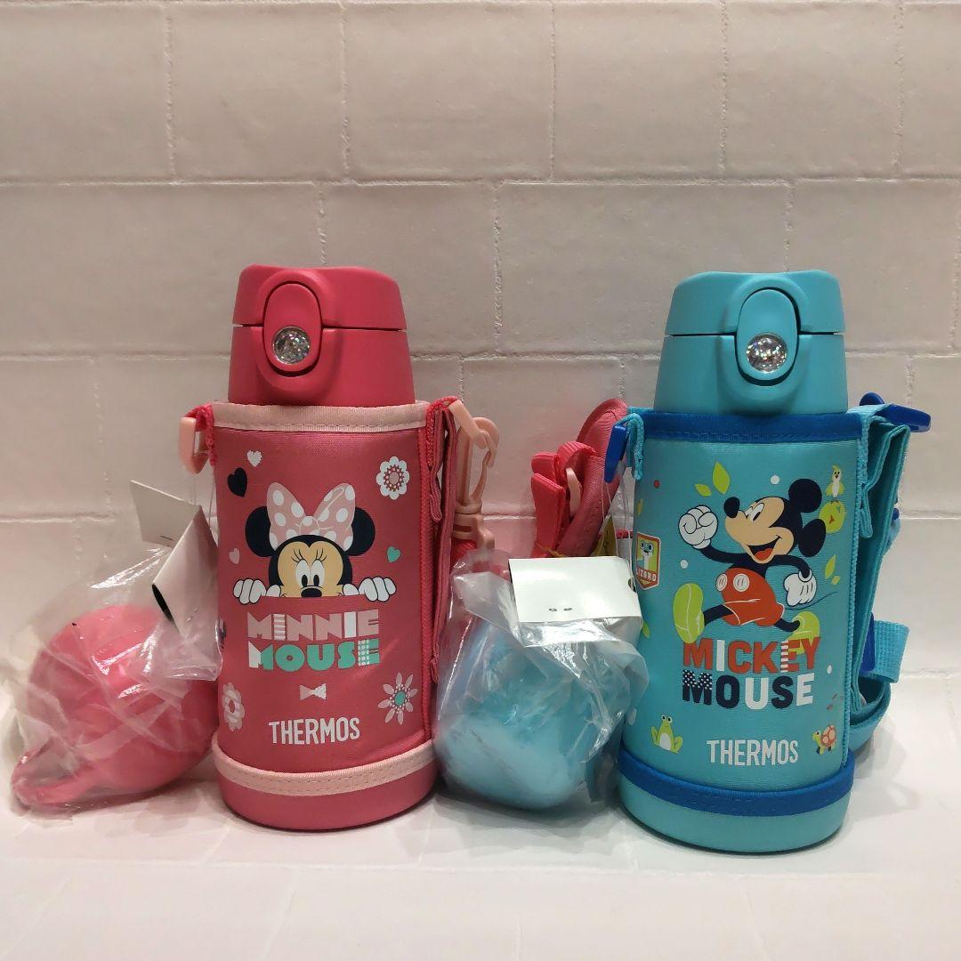 THERMOS サーモス 水筒 600ml 2way ストロー コップ ミッキー