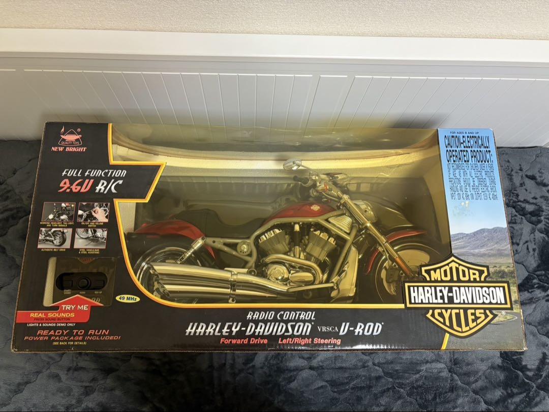 Yonezawa Radio Controlled Harley-Davidson Gold Flh-80 | eBay