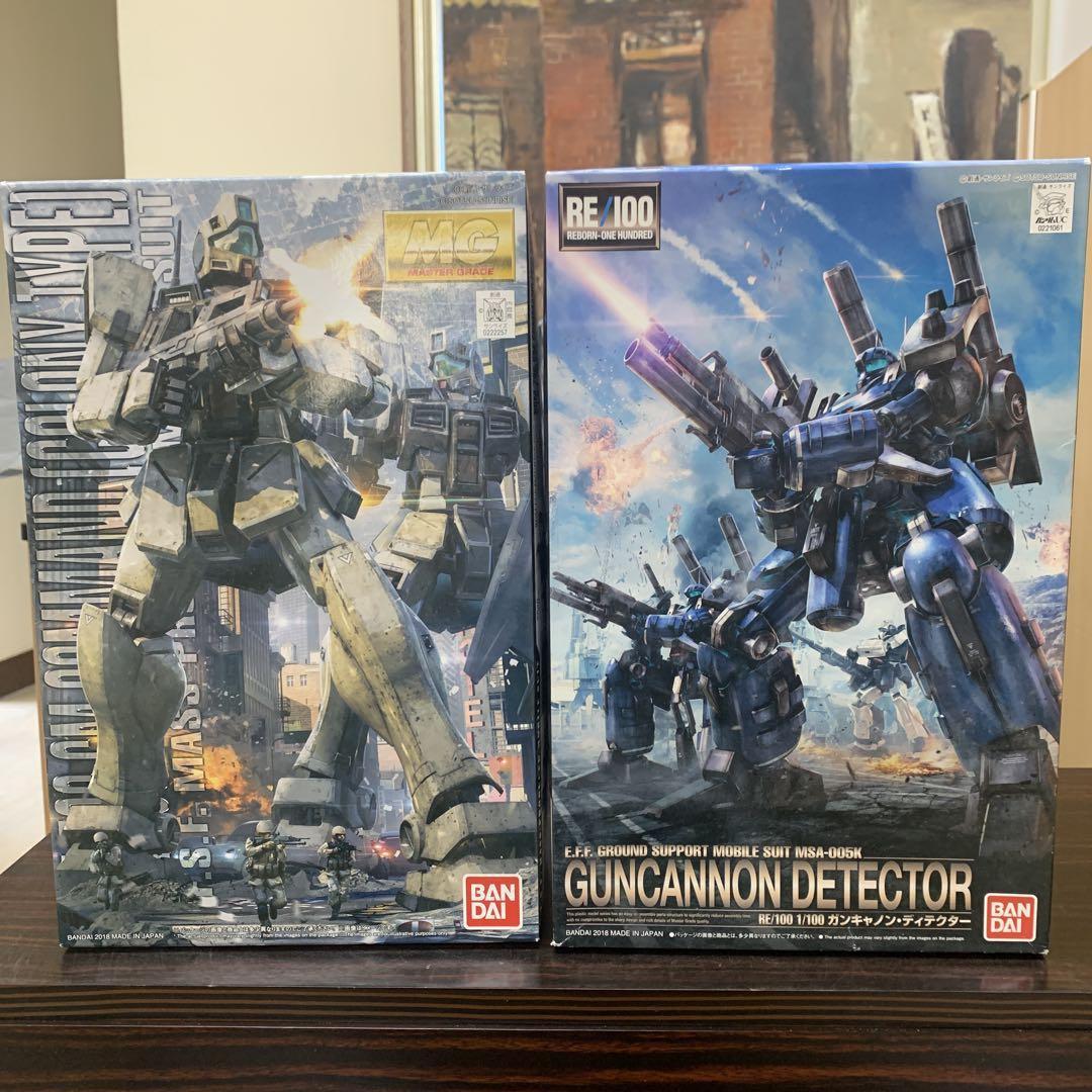 MG 1/100 トリプルドム & RE/100 ガンキャノン ディテクター（RE