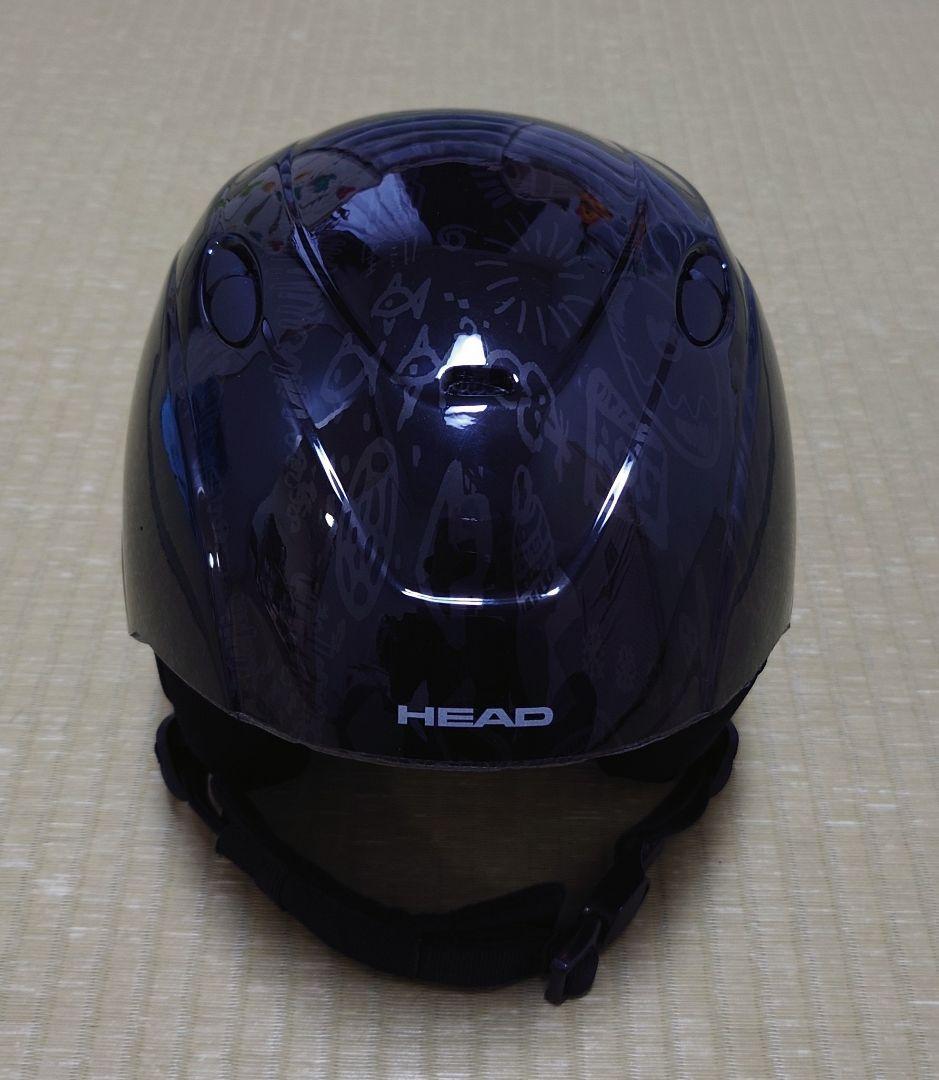 スキーヘルメット　HEAD　ジュニア HEAD スキー・スノーボード用ヘルメット 黒、子供用（ジュニア