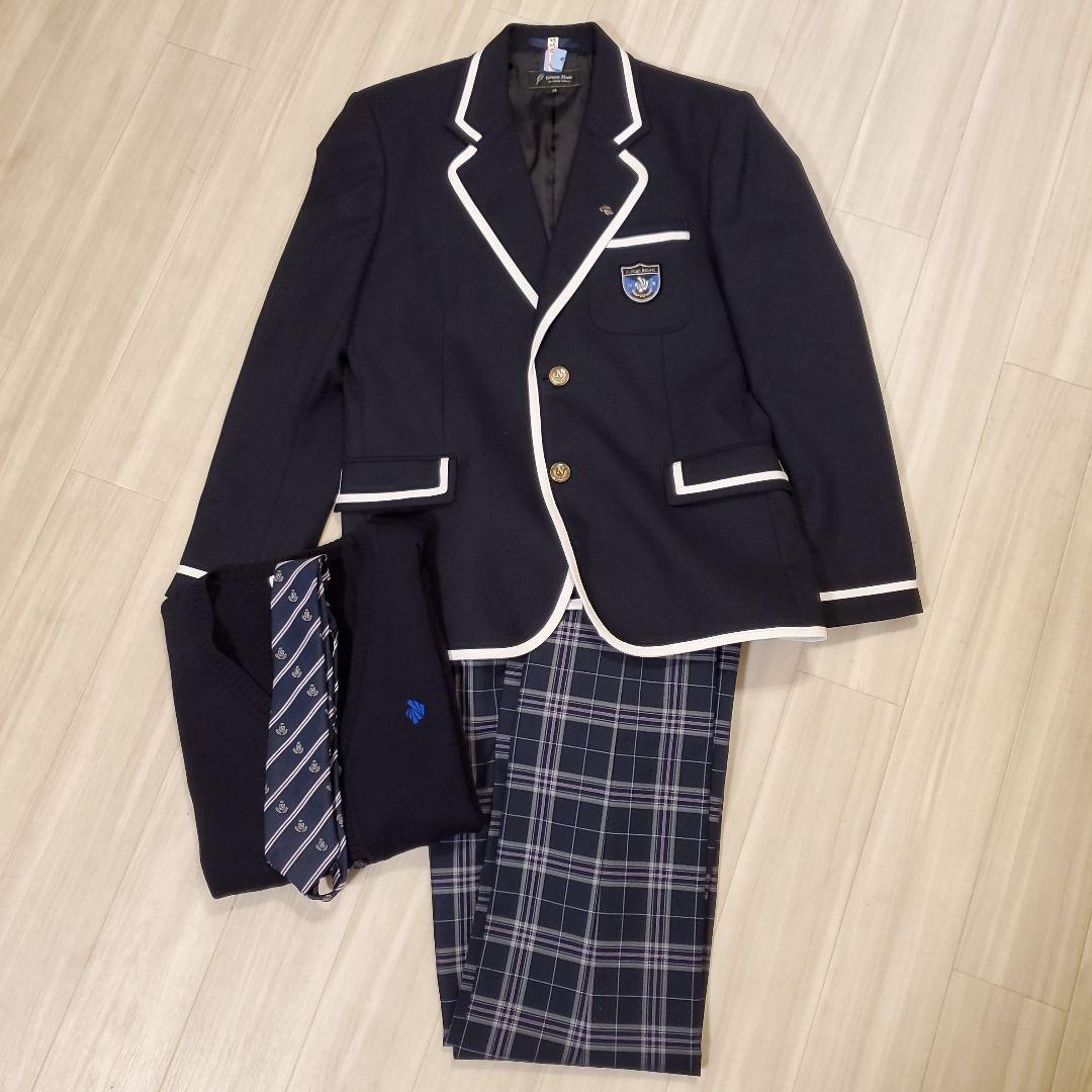 N高等学校 制服 4点セット 男子