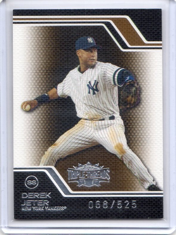 ○デレク・ジーター カード Vol.192 2008TOPPS 限定 /525 （楽天