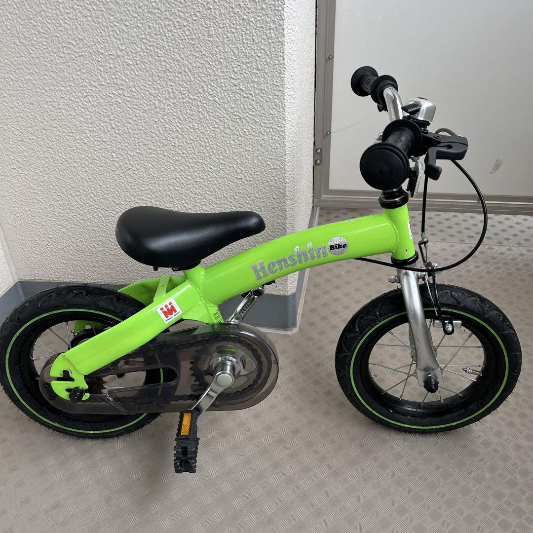へんしんバイク 幼児用自転車 限定カラー フォレストグリーン