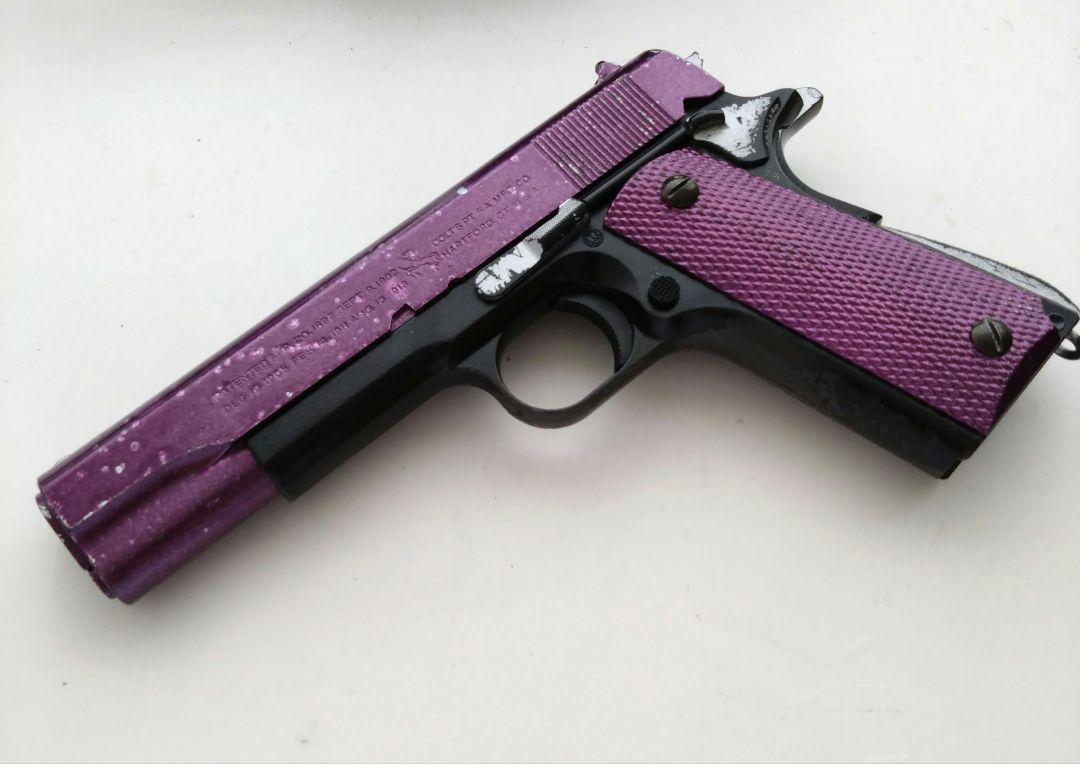 nkgコルトガバメントcal45　 M-1911A1 モデルガン　ジャンク タナカ] コルトガバメントM1911-A1 Cal.45 (ジャンク)｜エアガン.jp