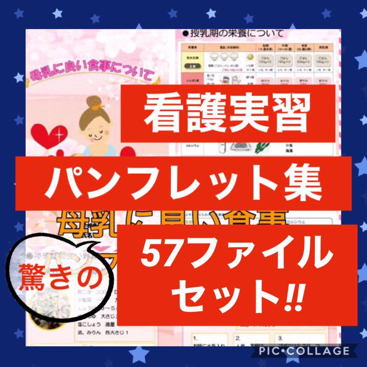 看護 実習 パンフレット 看護学生 看護学校 患者指導 保健指導