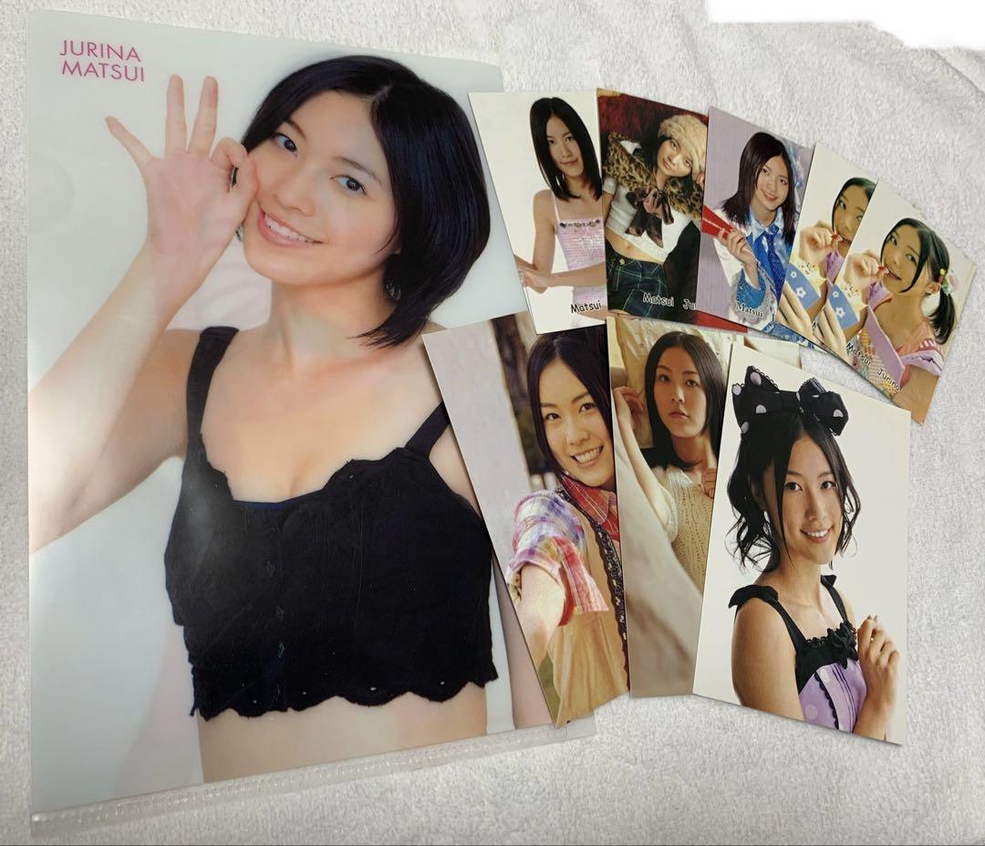 SKE48 松井珠理奈 ミニファイル ブロマイド 非公式 公式（SKE48
