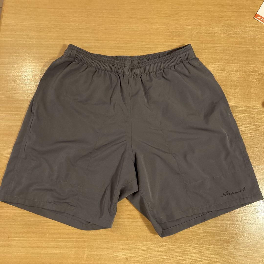 Answer4 ランニングパンツ 3ポケットショーツ M グレー Answer4】 3Inch Short Pants (Grey) | トレイルランニング専門