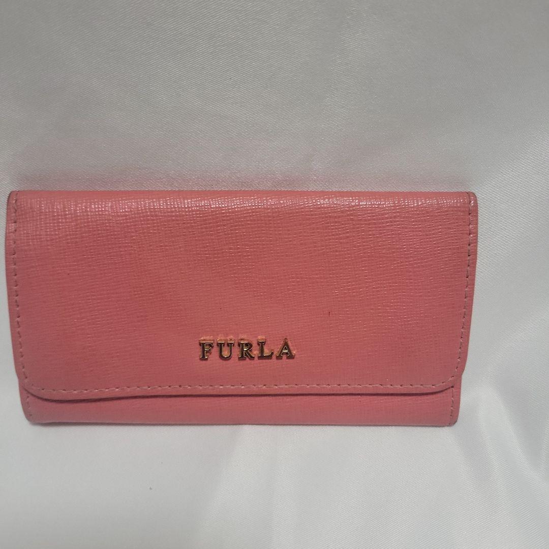 FURLA ピンク レザー キーケース （楽天市場】フルラ キーケース