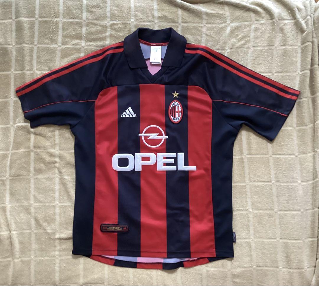 美品】ACミラン ユニフォーム イタリア製（2000-02） （中古
