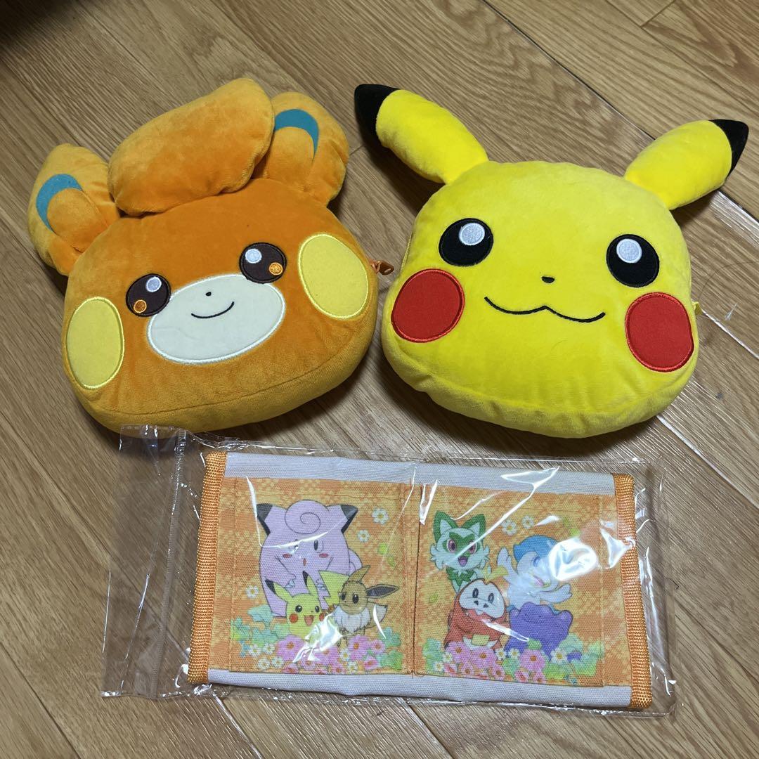 ポケモン ぬいぐるみポーチ （ポケモン ピカチュウ ぬいぐるみ