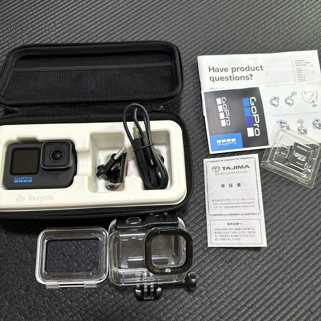買ってから１度も使ってません GoPro HERO10 アクションカメラ 本体 + 付属品一式（GoPro