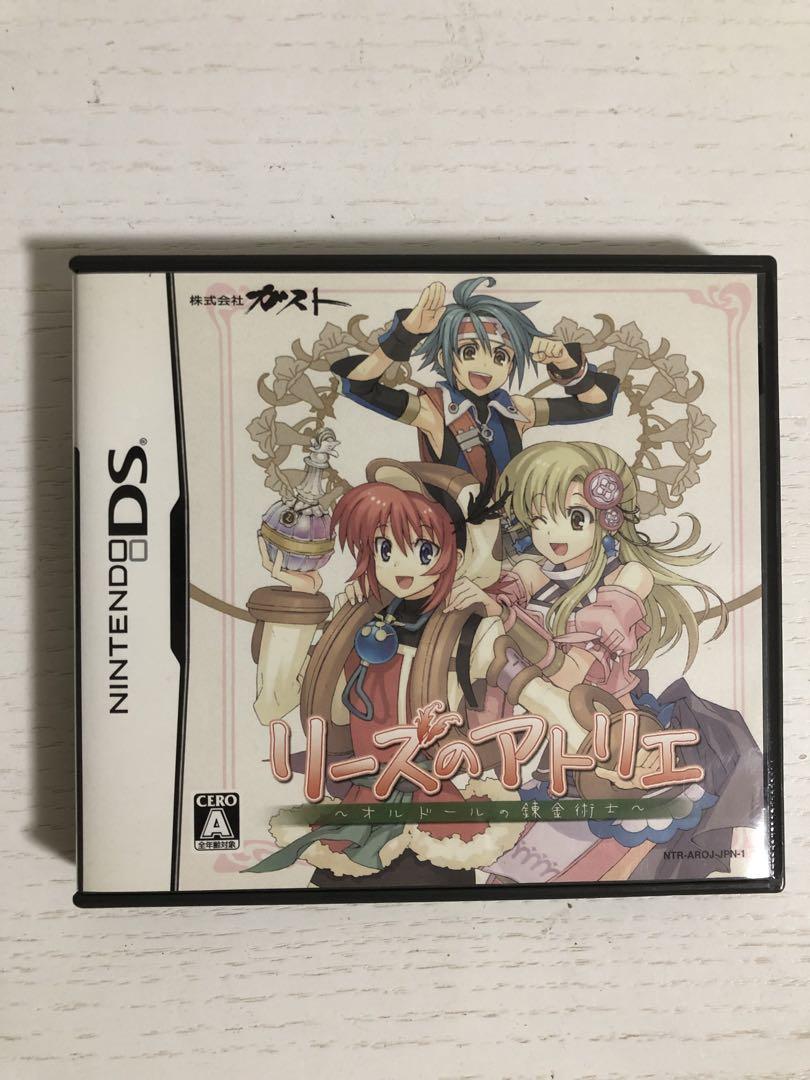 リーズのアトリエ 〜オルドールの錬金術士〜　バク修正版　ニンテンドーDS ニンテンドーDS リーズのアトリエ〜オルドールの錬金術士〜 修正版