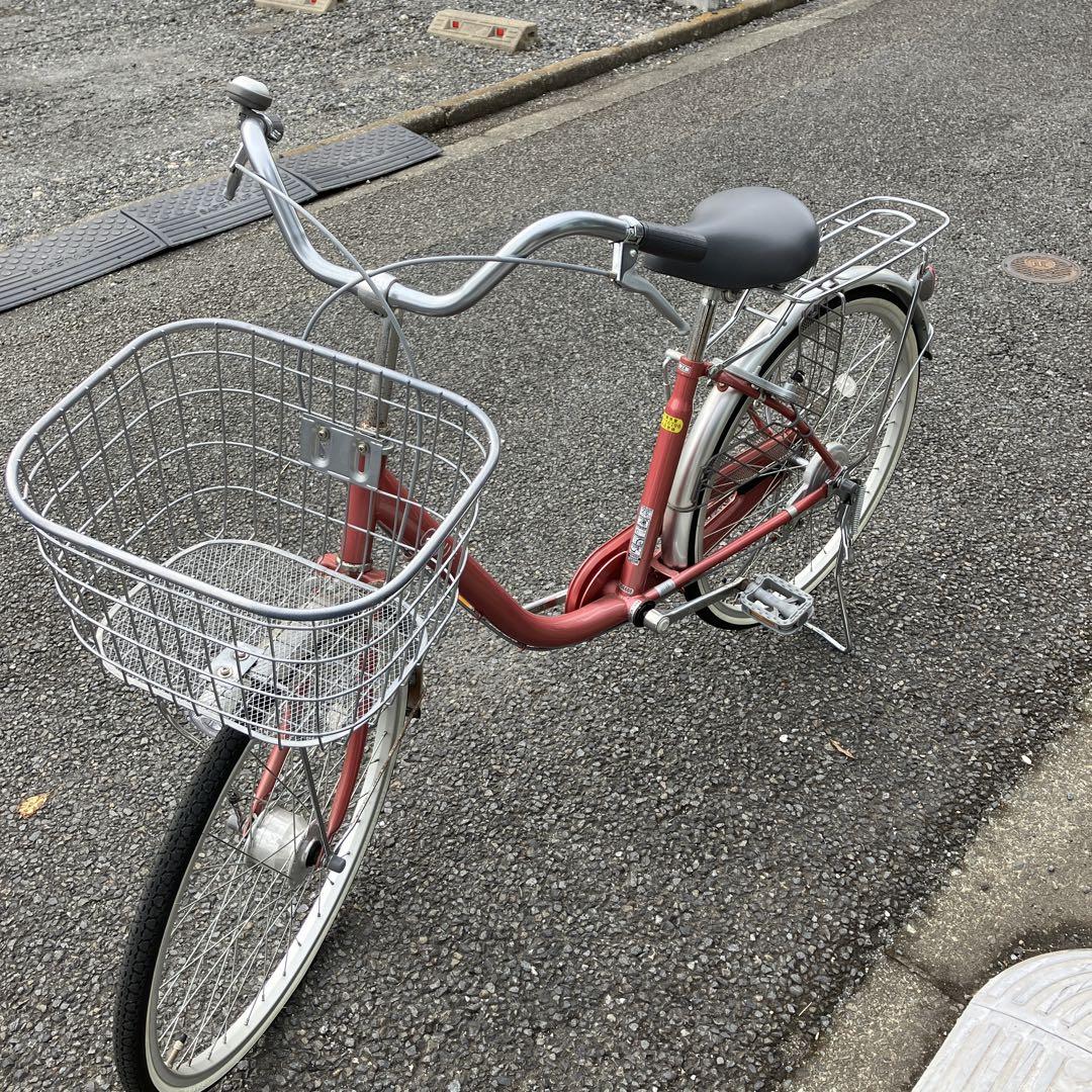 定番の中古商品 引き取り限定！24インチ自転車 ギアなし （傷や汚れあり 自転車本体
