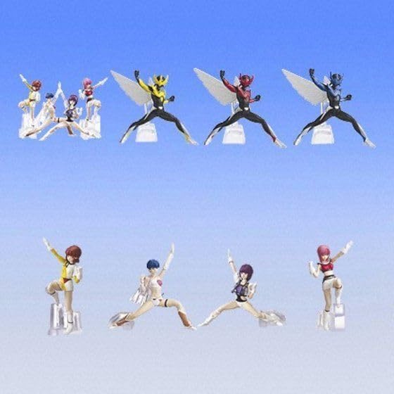 HGIFシリーズ 夢戦士ウイングマン フィギュア ガチャ 5体セット HGIFシリーズ 夢戦士ウイングマン フィギュア ガチャ 5体セット