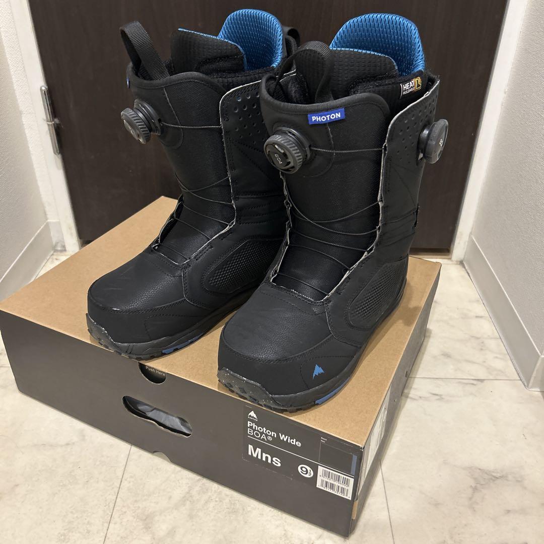 美品✨ Burton バートン　PHOTON WIDE ブラック　27cm レベルを問わず履けるオールラウンドブーツ BURTON | PHOTON BOA