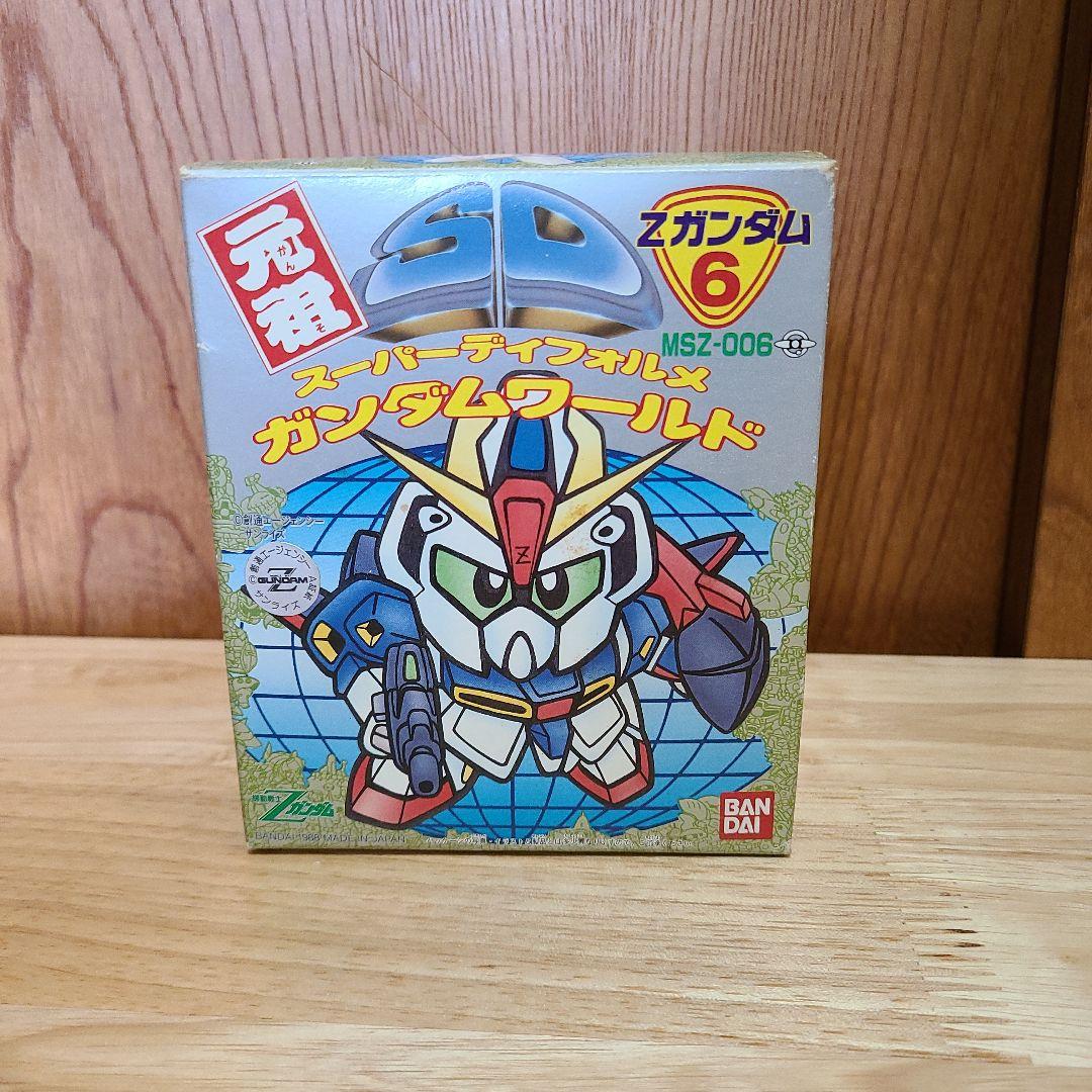 元祖SDガンダム プラモデル Yahoo!オークション - 未組立 当時物 元祖SDガンダム #6 Z