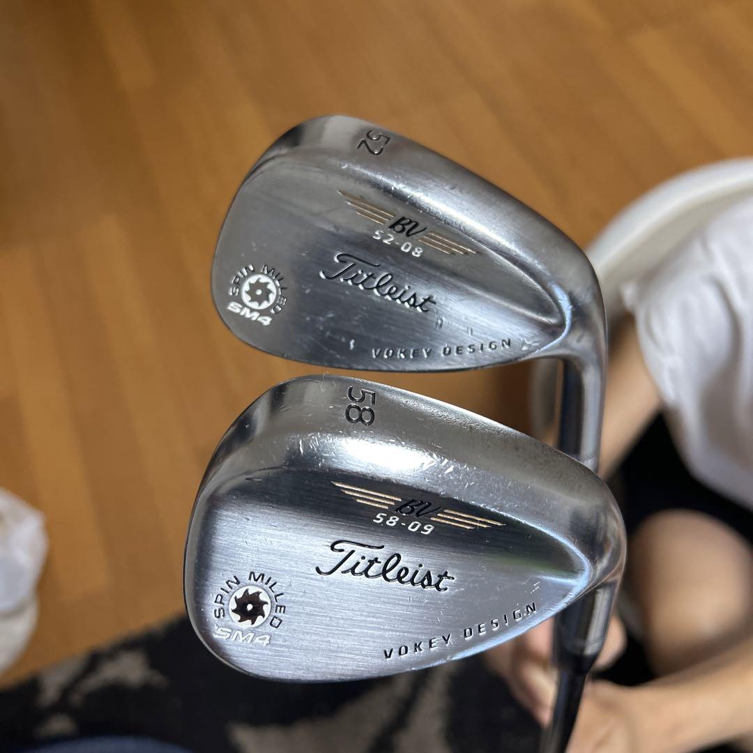 タイトリストボーケイSM4 52&58度 ダイナミックゴールドS200