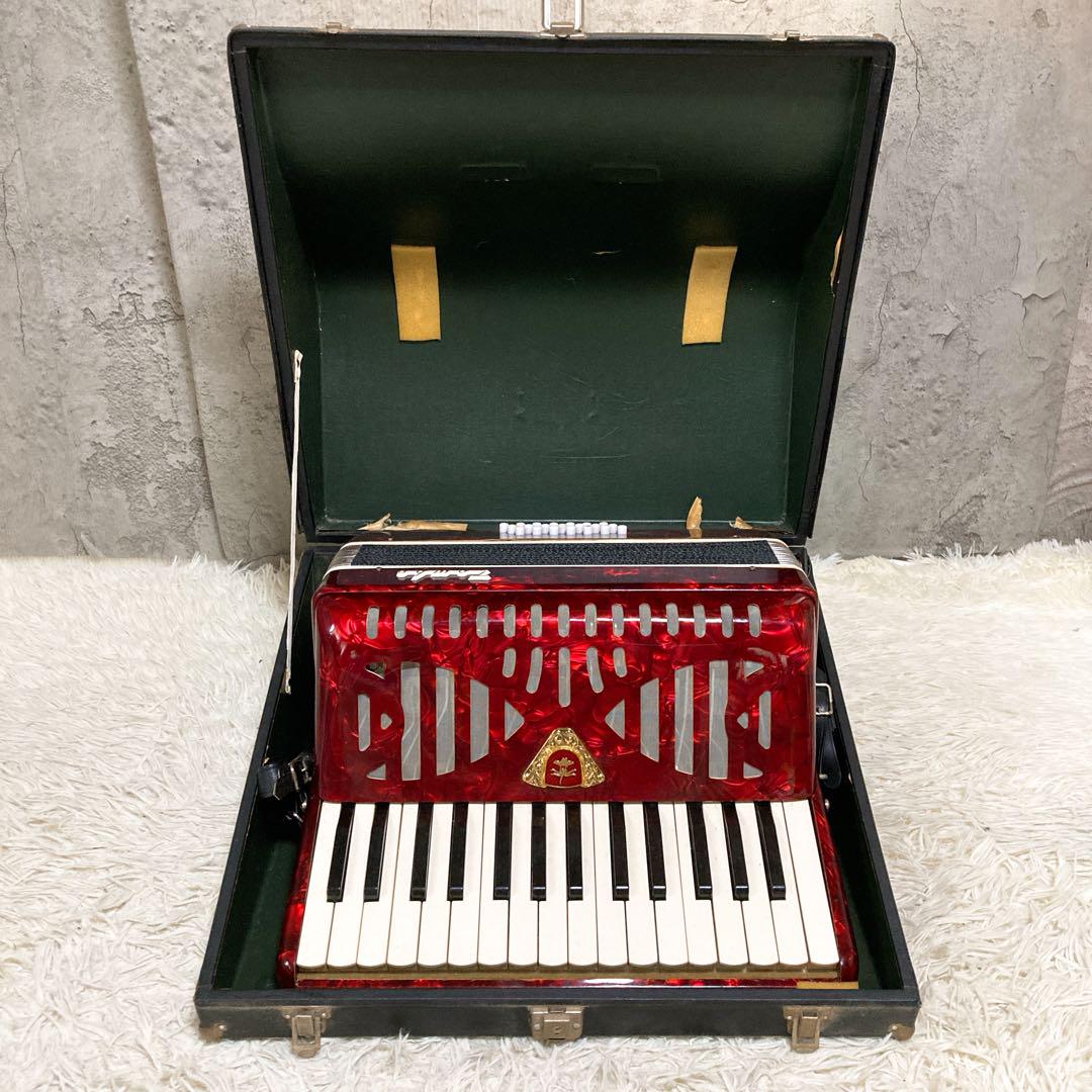 TOMBO トンボ トンボ楽器製作所 アコーディオン 30鍵盤 NO.211