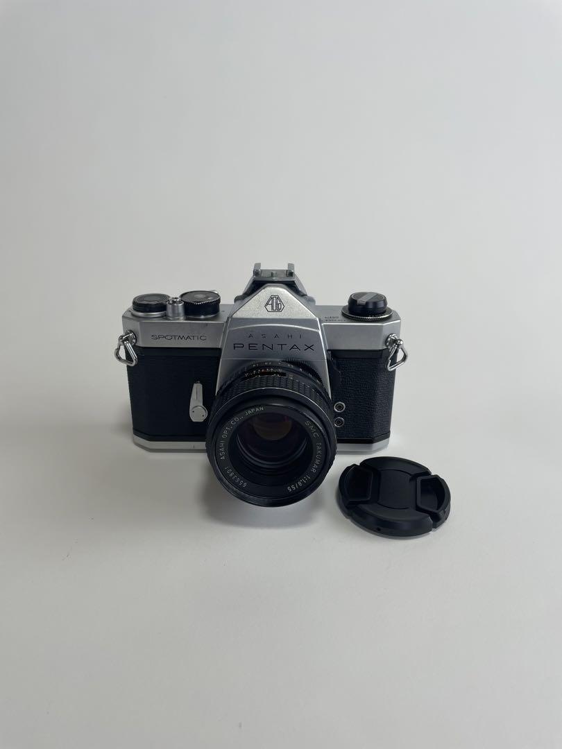 ASAHI PENTAX SP シルバーSMC TAKUMAR 55mmf1.8（SPOTMATIC）