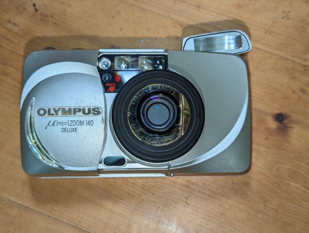 美品　Olympus mju zoom 140  オリンパス　ミュー 　カメラ OLYMPUS μ[mju:] ZOOM 140 / ZOOM 38-140mm オリンパス AF