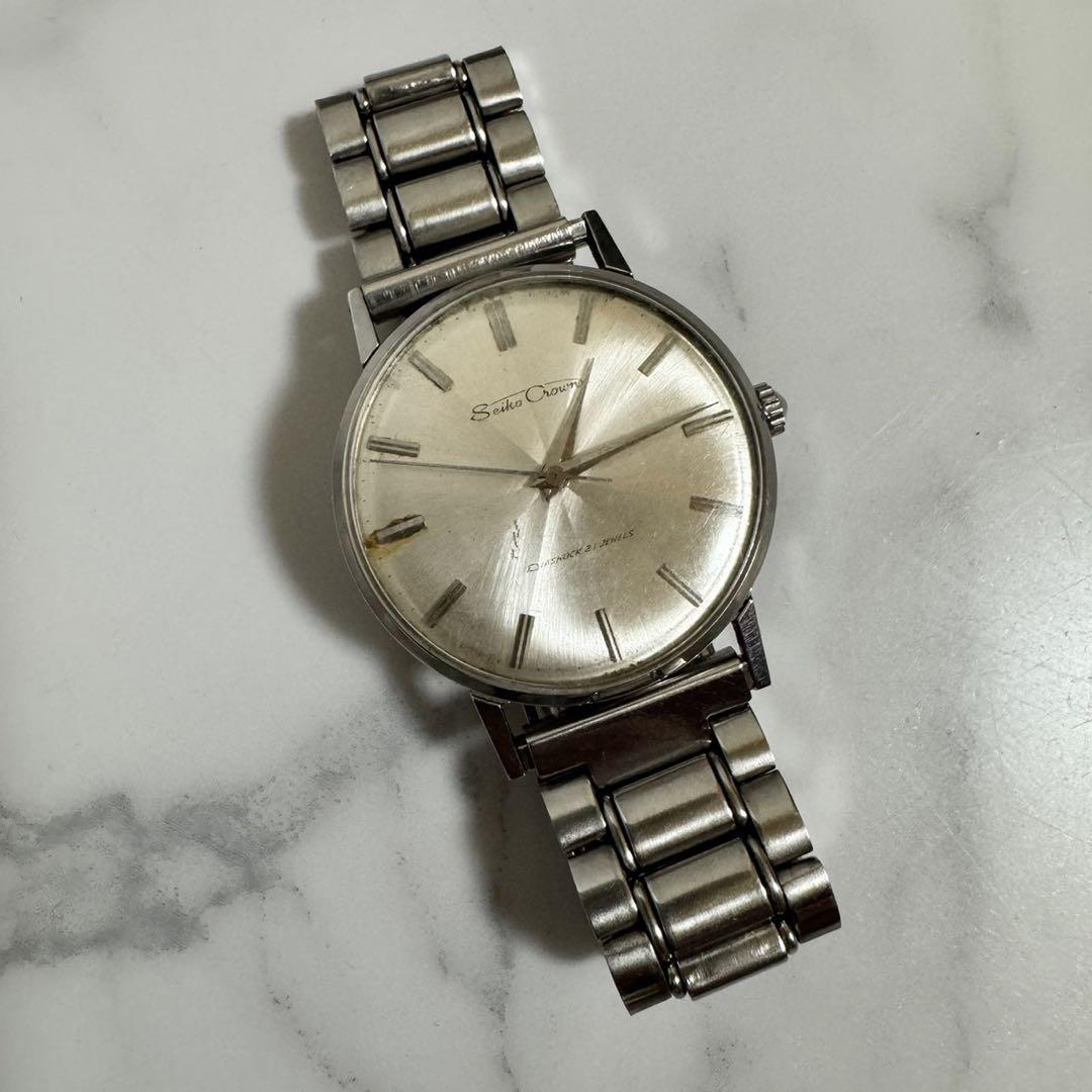 SEIKO CROWN DIASHOCK 21JEWELS セイコークラウン（SEIKO