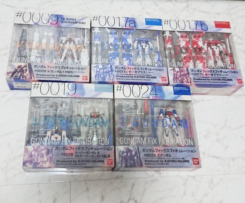 新品GFF5セット νガンダム HWS Zプラス スーパーガンダム フルアーマー 新品GFF5セット νガンダム HWS Zプラス スーパーガンダム フル