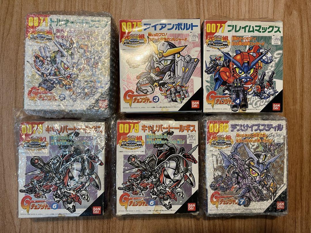 未組立 元祖SD ガンダム Gチェンジャー 6個  セット デスサイズスティル 未組立 元祖SD ガンダム Gチェンジャー 6個 セット デスサイズ