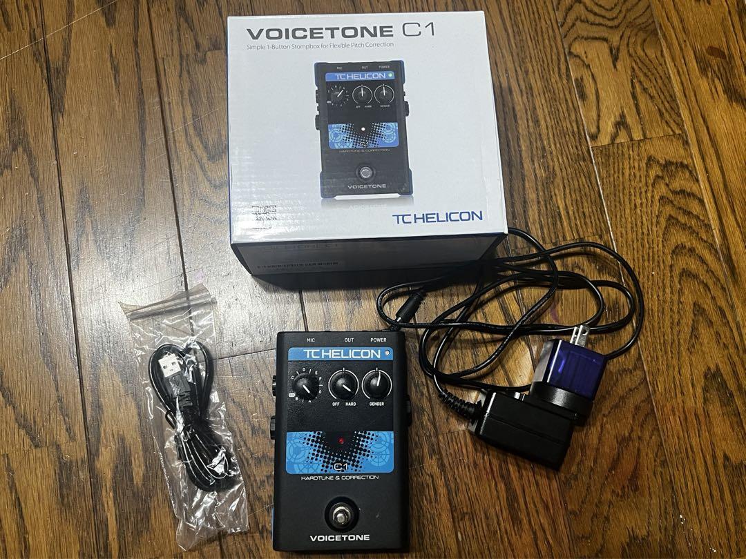 TC HELICON Voice Tone C1 オートチューン（Best AutoTune Pedal